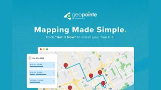 Website screenshot of Geopointe plugin.