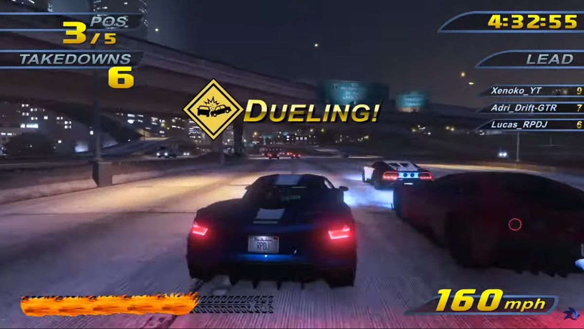 cheat codes for burnout 3 takedown on xbox