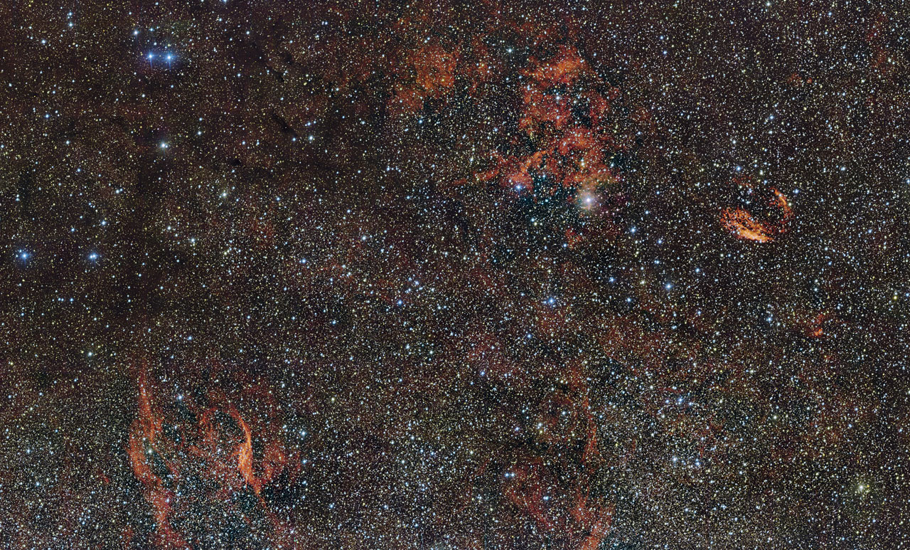 Clouds of the RCW 106 Region 