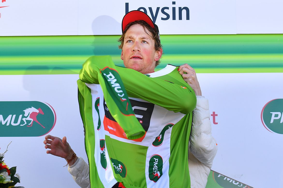 Stefan Kung kept hold of the points classification