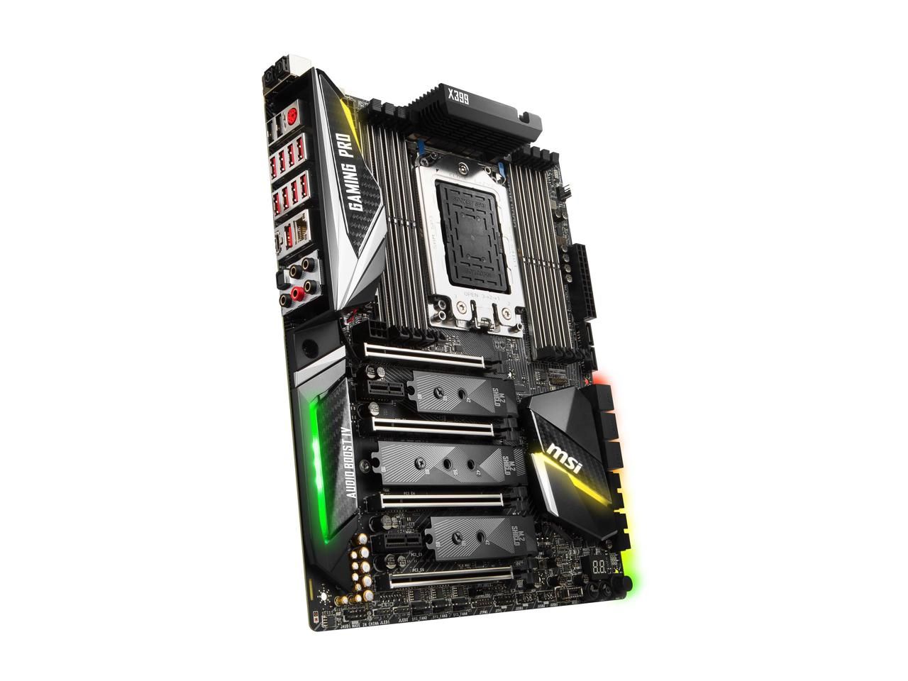MSI Readies X399 Gaming Pro Carbon AC Threadripper Motherboard