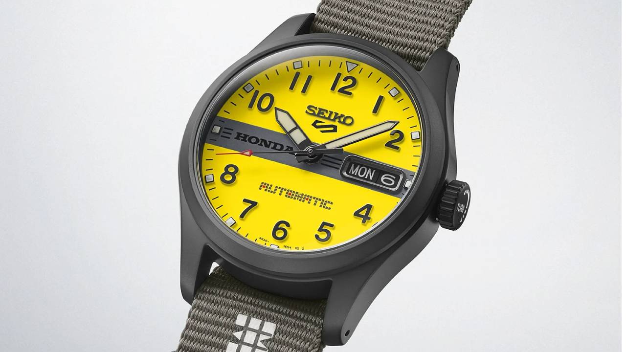 Seiko 5 Sports x Honda Motocompo Limited Edition