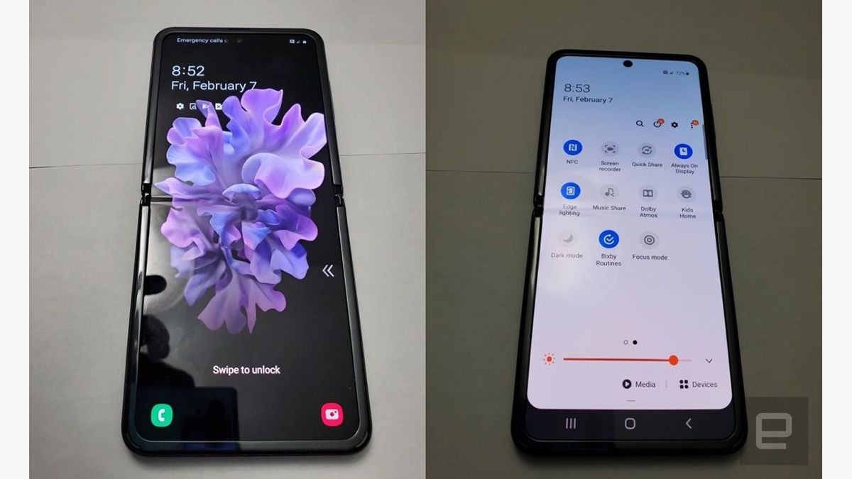 Samsung Galaxy Z Flip leak