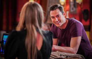 Zack chats up Frankie in EastEnders