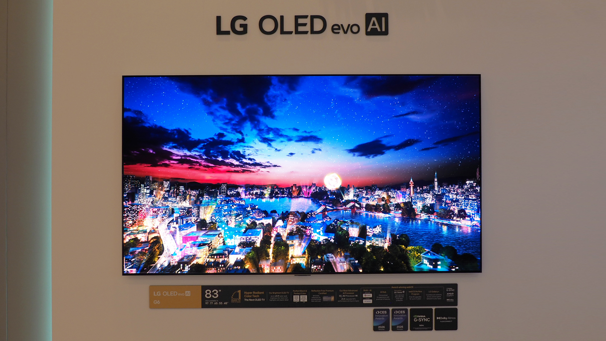 LG OLED G6 TV preview