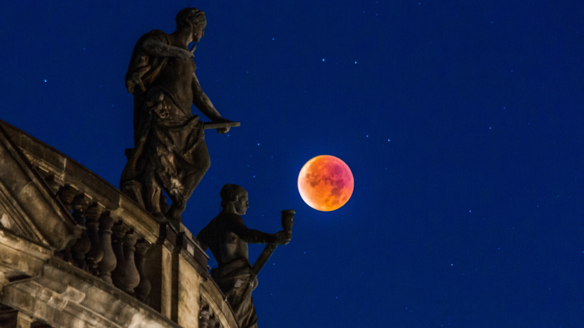 Where will the 'Blood Moon' total lunar eclipse be visible in March 2025?