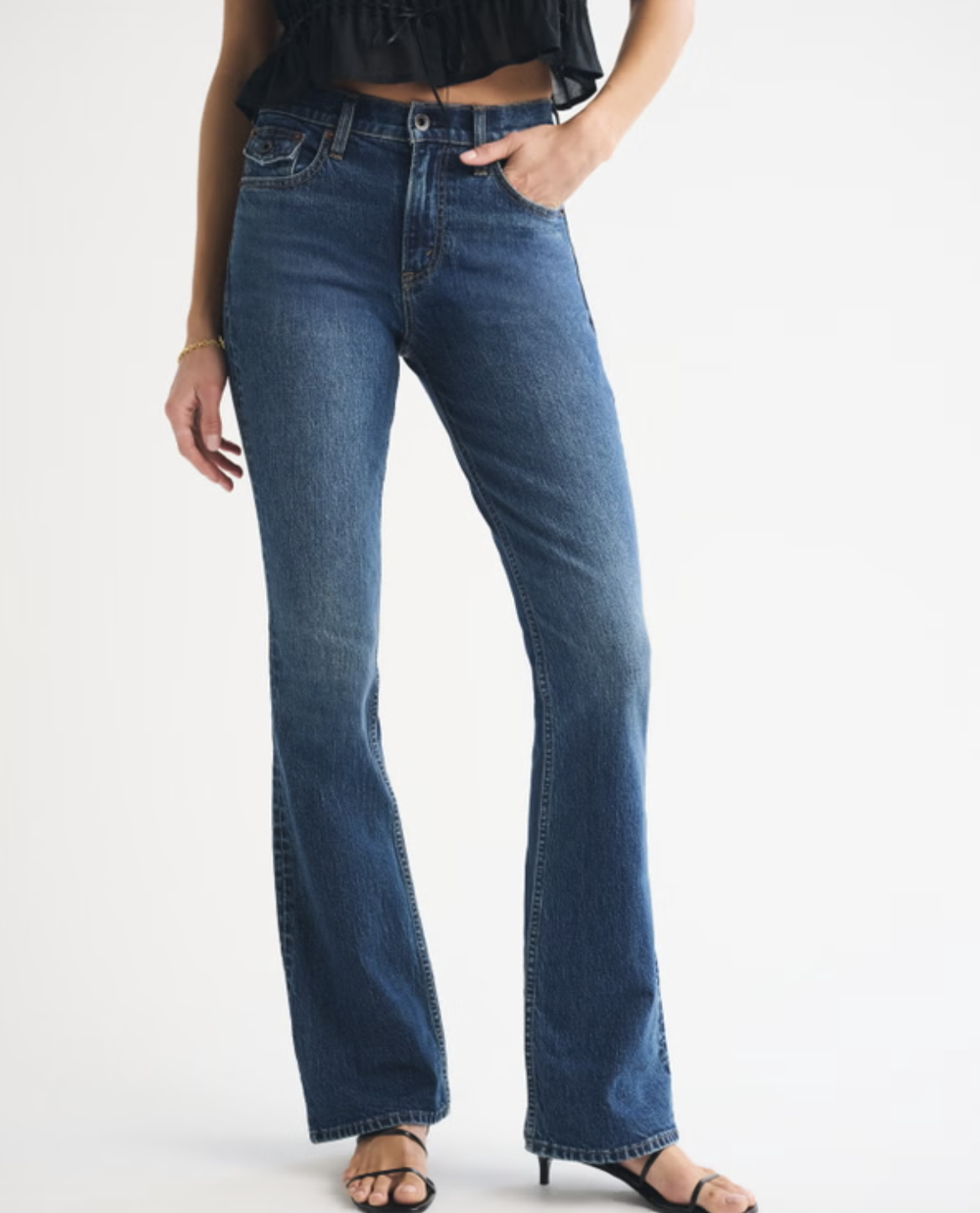 High Rise Bootcut Jean