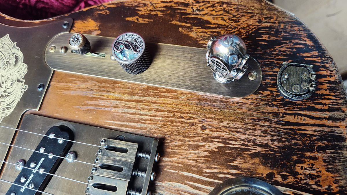 Johnny Depp's Shipwreck electric guitar