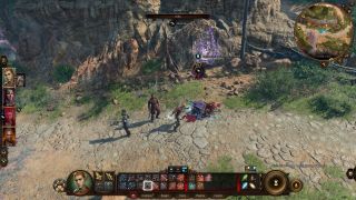 Baldur's Gate 3 revive characters - Gale doing death saving rolls