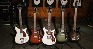 Gretsch Electromatic CVT: The bolt-on double-cut assumes a familiar form to the Jack Antonoff signature model, and features dual humbuckers, a wraparound tailpiece, and some neat vintage finishes.