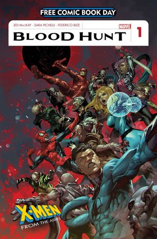 Free Comic Book Day 2024: Blood Hunt / X-Men #1