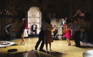 Luxury shoe brand Fratelli Rossetti looked to 1930s swing dancers for its inspiration this season.