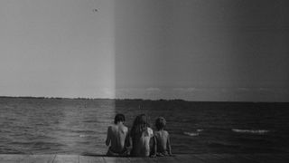 A black and white photography taken with the Pentax K1000