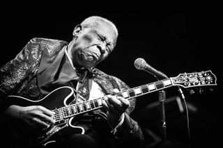 B.B. King: "I shot this in Monterey, California in 2013, without realizing this would be the last time I’d photograph the King of the Blues."