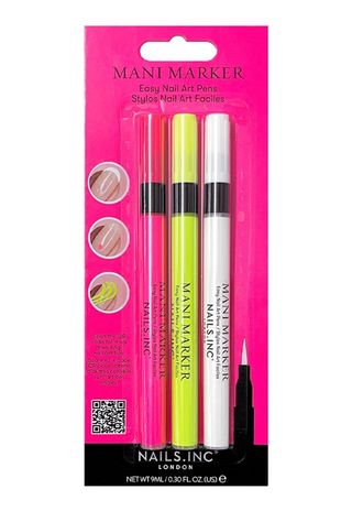 Neon Mani Marker Nail Art Pen Trio