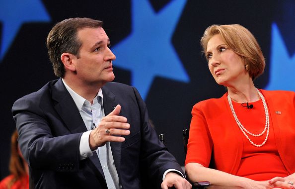 Fiorina may have hurt Cruz in GOP race. 