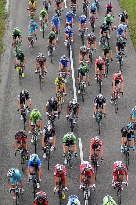 The peloton in Norway