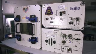 The Biofabrication Facility created by TechShot, a 3D printer capable of manufacturing human tissue in microgravity.