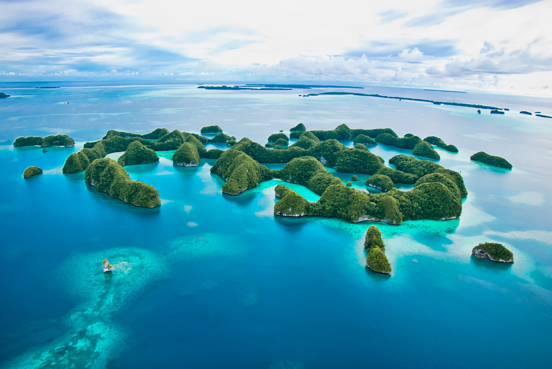 70 islands Rock Island Palau