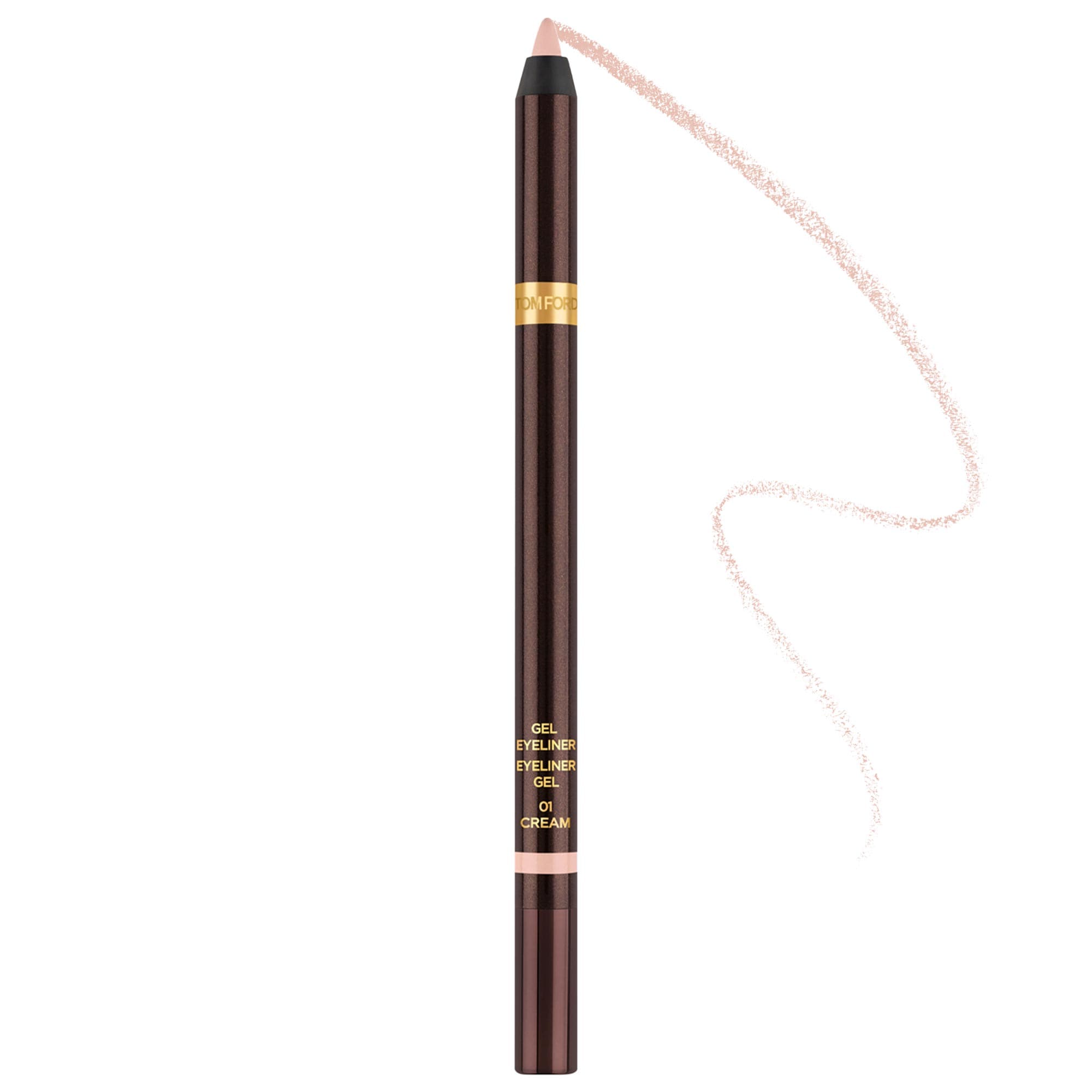Gel Eyeliner Pencil With Smudge-Proof Longwear - Cream