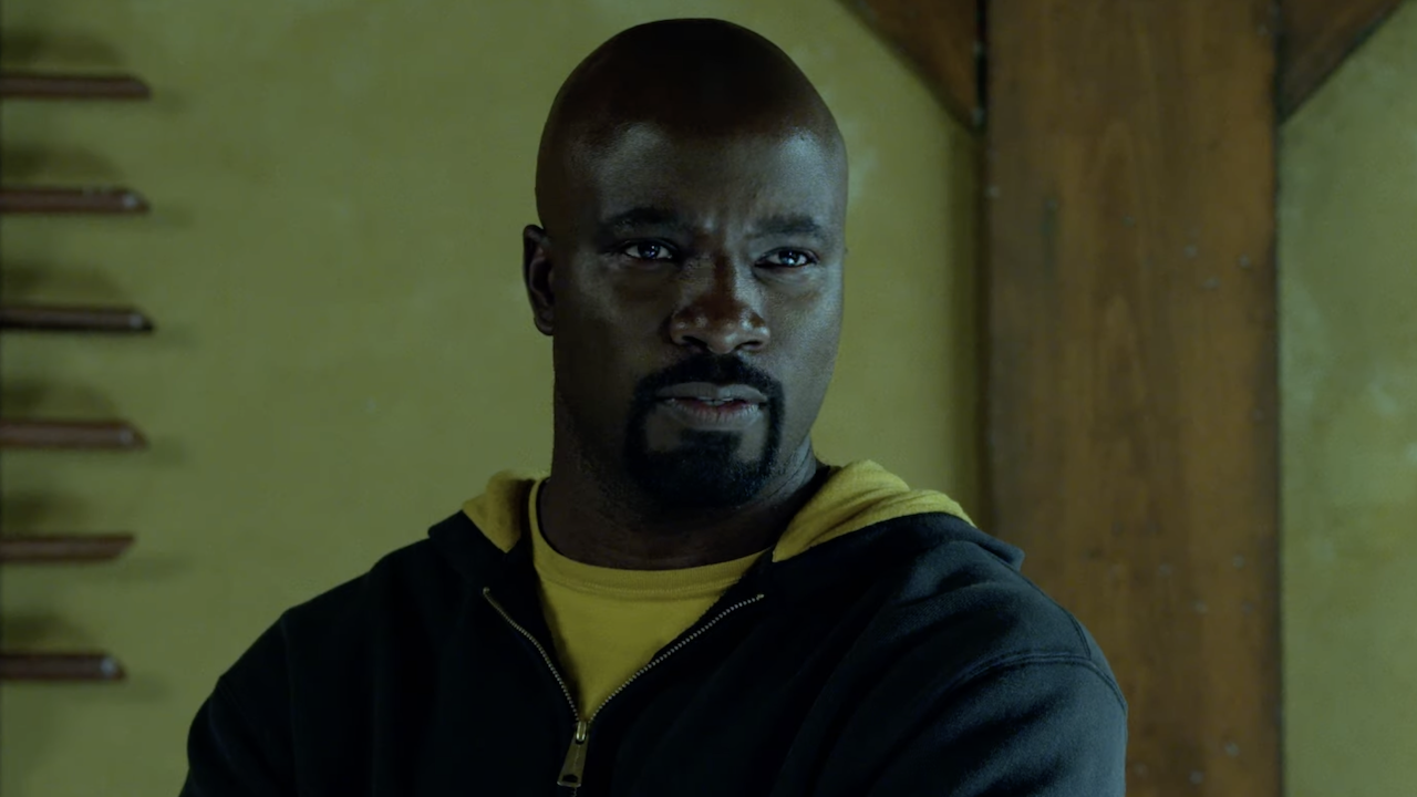 Mike Colter as Luke Cage in The Defenders