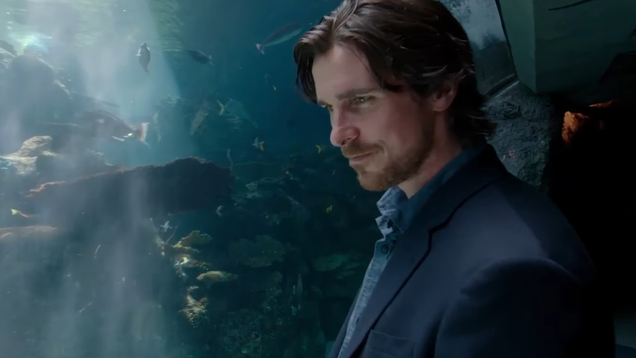 Christian Bale in Knight of Cups