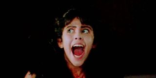 Felissa Rose screaming in 'Sleepway Camp'