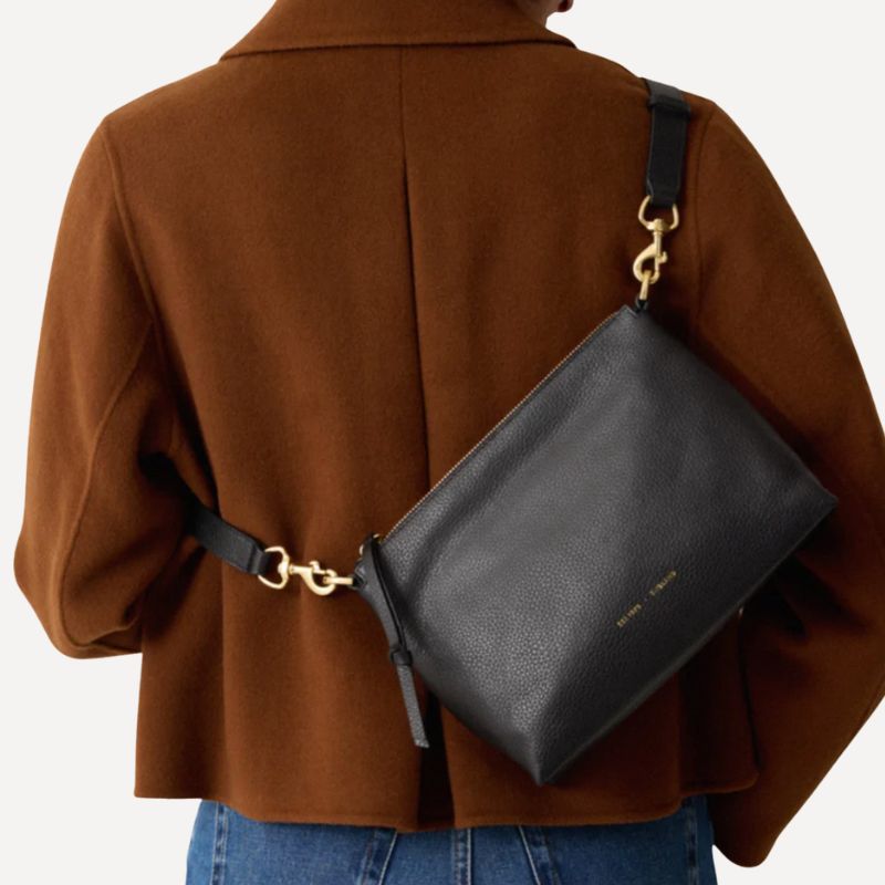 Image of black crossbody bag