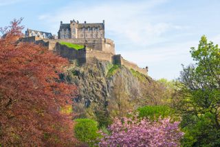 Top vantage point: Princes Street Gardens