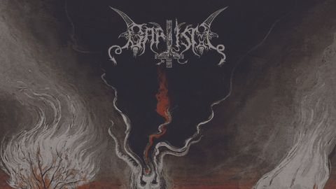 'V: The Devil's Fire' by Baptism, album cover