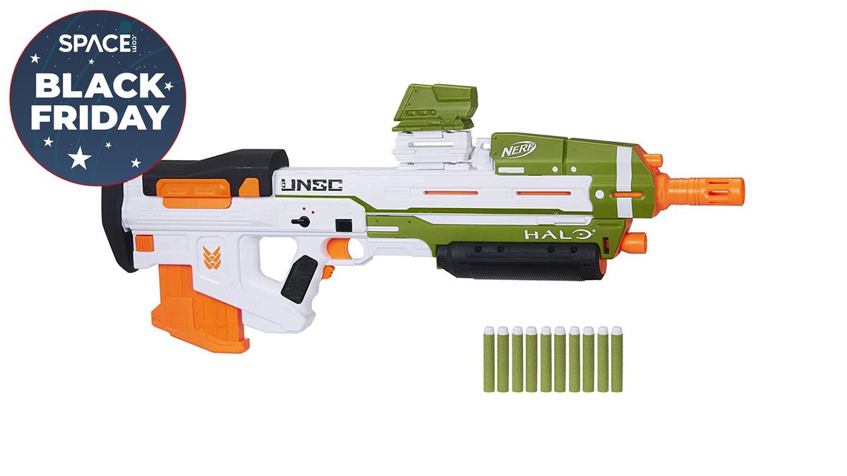 Finish the fight with Black Friday Nerf Halo MA40 blaster deal | Space