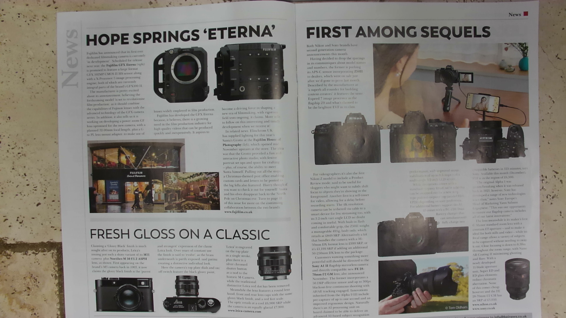Scans of magazines