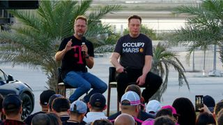 T-Mobile CEO Mike Sievert and Elon Musk