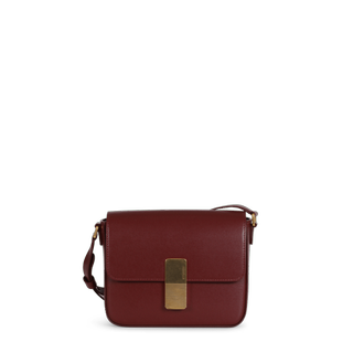 Mini Monceau Gold Edition - Burgundy Box Leather