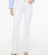 Full-length flare jean in signature stretch, $80 (£62) | J. Crew Factory