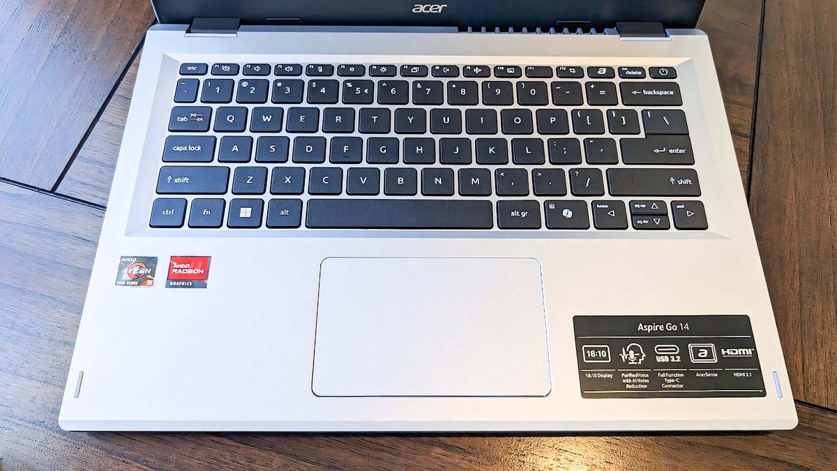 Acer Aspire Go 14 review: A solid option with great battery life, but ...