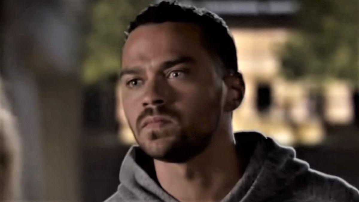 Jesse Williams as Jackson Avery on Grey&#039;s Anatomy.