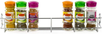 Andrew James Spice Rack Wall Mounted or for Cupboard Door