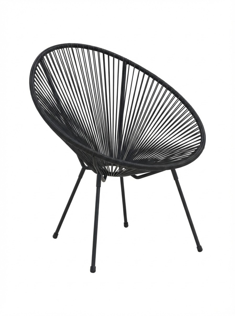 Wrought Studio, Oval Woven Basket Chair