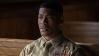 John Stewart wearing military uniform in Lanterns Episode 3