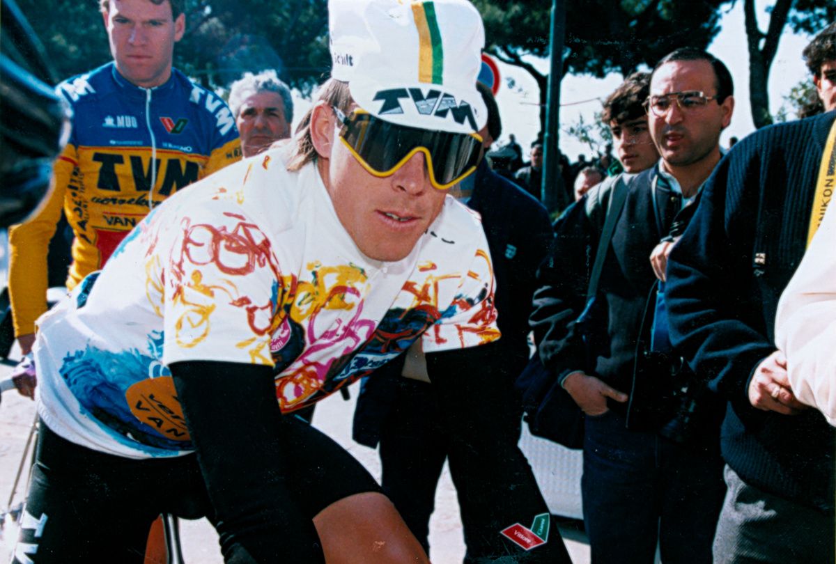 Phil Anderson with TVM in 1988
