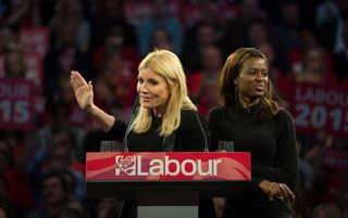 Michelle Collins has her say on why people should vote Labour, accompanied by June Sarpong