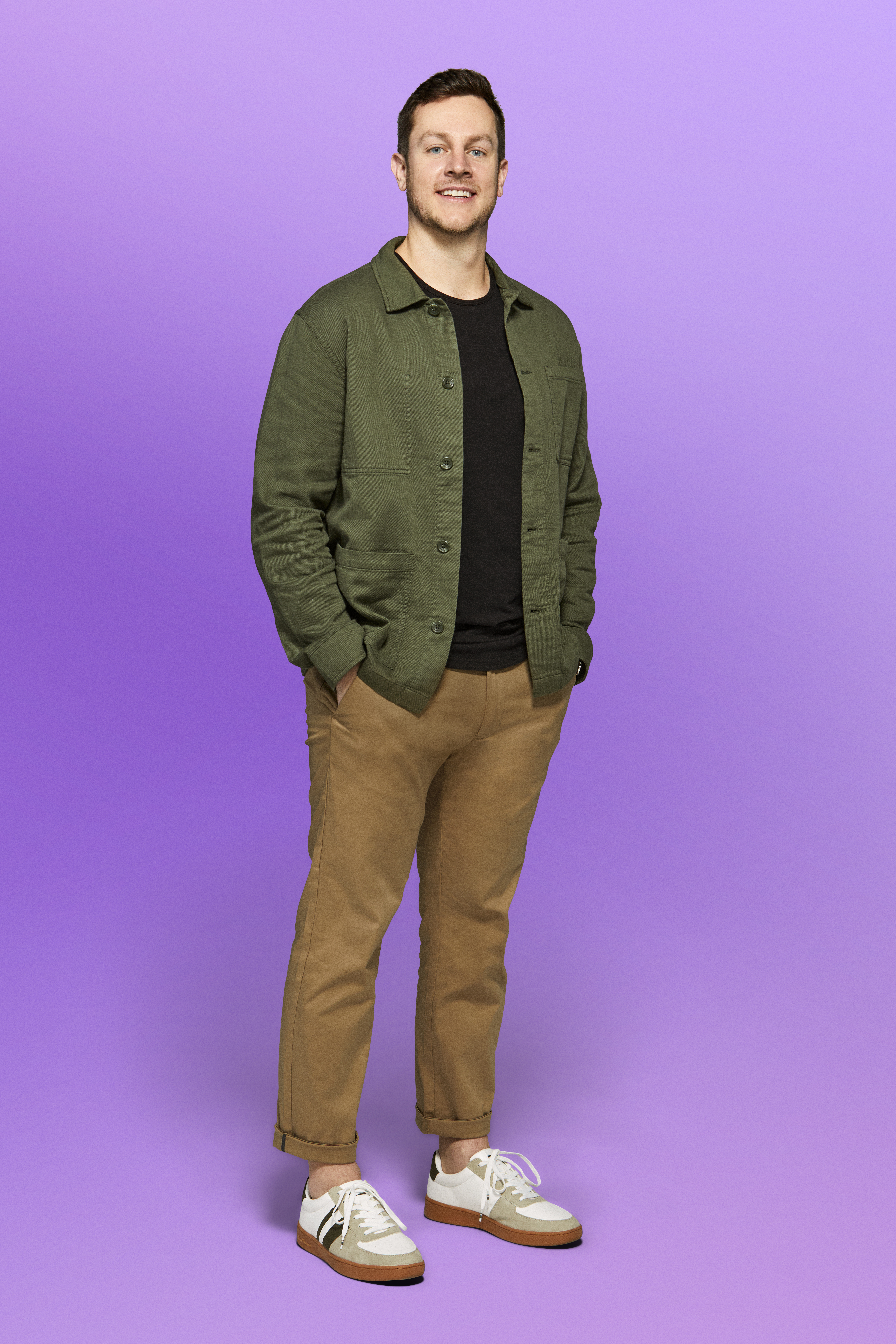 Love is Blind Season 9. Logan Krantz in Love is Blind S9. Cr. Adam Rose/Netflix Â© 2025