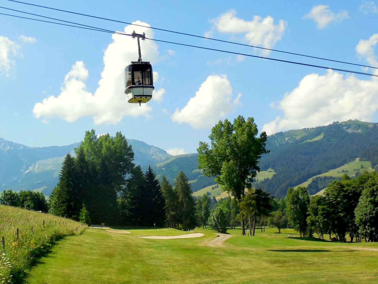 Mont D’Arbois golf course 14th hole