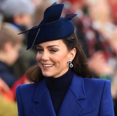 Catherine, Princess of Wales attends the Christmas Morning Service at Sandringham Church on December 25, 2023 in Sandringham, Norfolk.