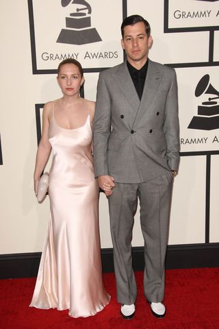 Josephine De La Baume And Mark Ronson At The Grammys 2014