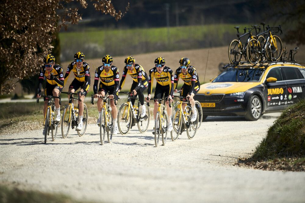 Jumbo Visma Strade Bianche recon 2021