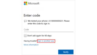Microsoft Teams Verification Code