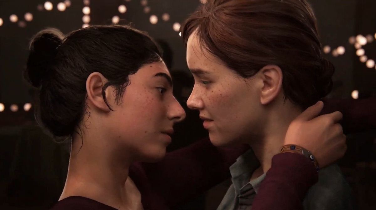 The Last Of Us Part 2 Ellie Kiss