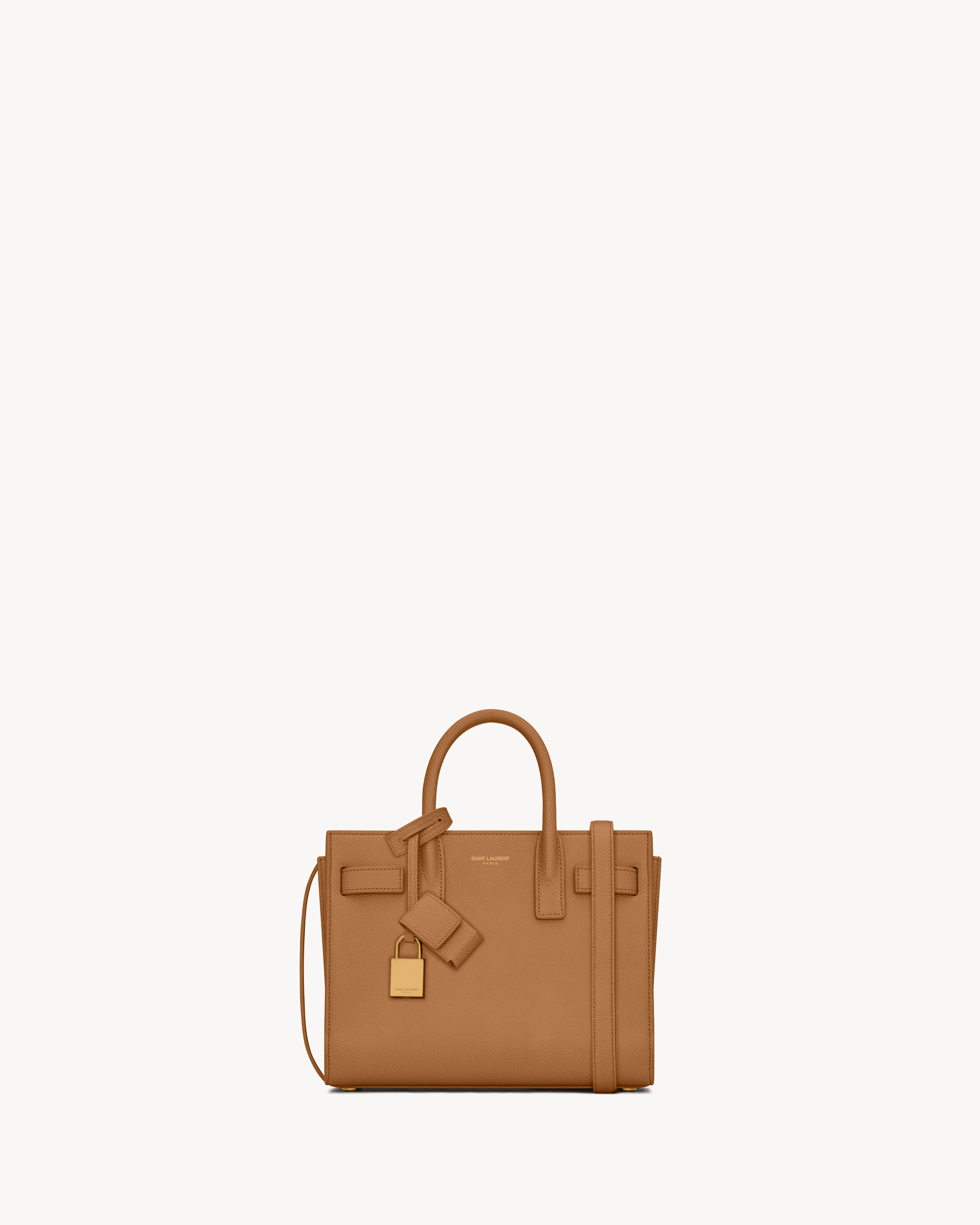 Sac De Jour in Grained Leather - Nano